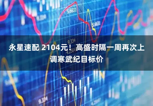 永星速配 2104元！高盛时隔一周再次上调寒武纪目标价